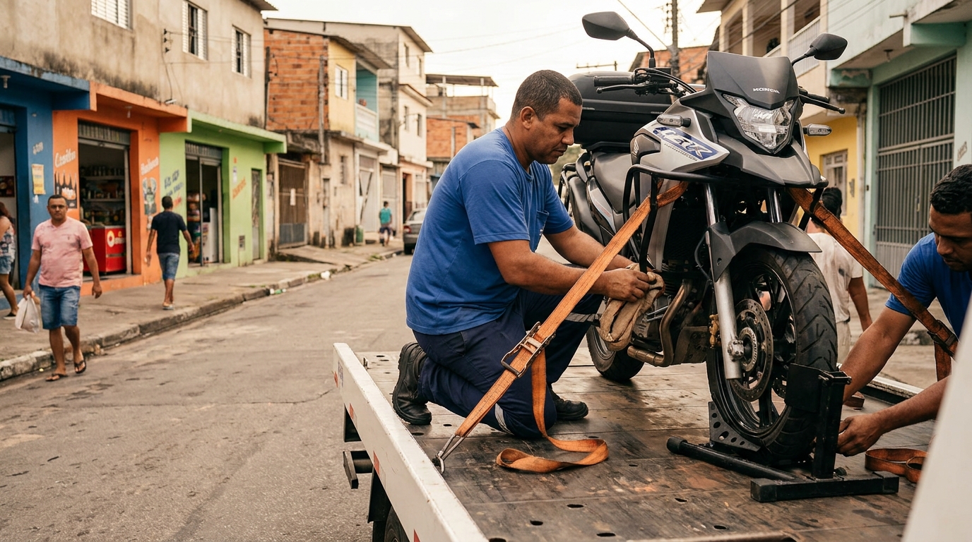 Guincho para Moto em Montes Claros‑MG